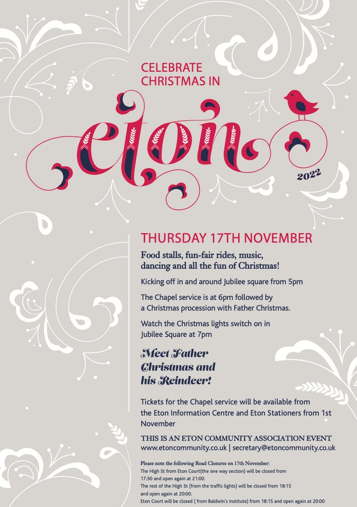 Eton Christmas Lights - Warren Property Matters